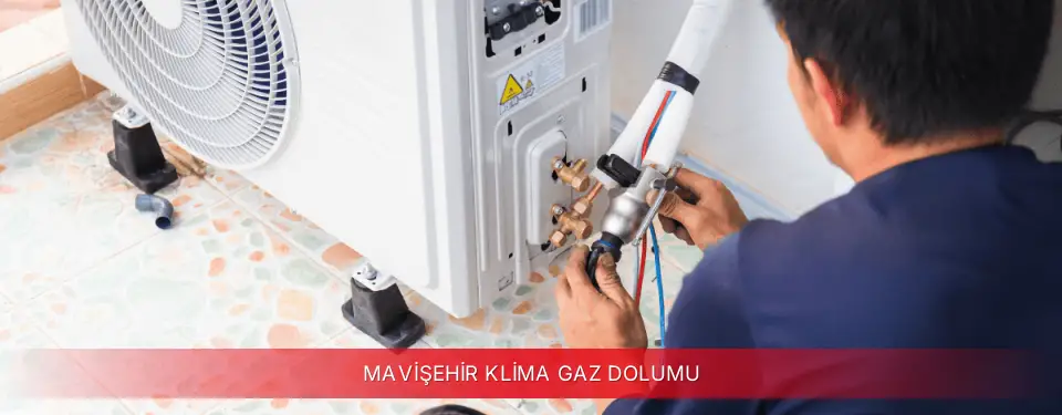 Mavişehir İlçemi ECA Klima Gaz Dolumu
